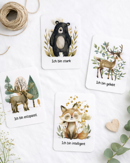 Affirmationskarten – Set